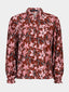 SAMPLE Blouse Alyssa | Brick/soft pink flower