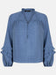 Blouse Jacky | Denim blue