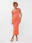 Knitted Dress Bodien | Pink/orange