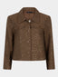SAMPLE Jacket Halsey | Brown