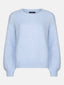 Knitted Sweater Flo | Light blue
