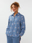 Blouse Gabia | Denim blue