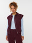 Gilet Danielle | Burgundy