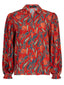 SAMPLE Blouse Alyssa | Red flower