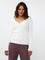 MUSTER Stricktop Bowie | Cremefarben