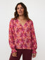 SAMPLE Top Merel | Soft pink flower