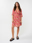 Dress Kyra | Fuchsia flower