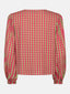 SAMPLE Top Angelique | Berry pink/green