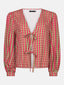 SAMPLE Top Angelique | Berry pink/green