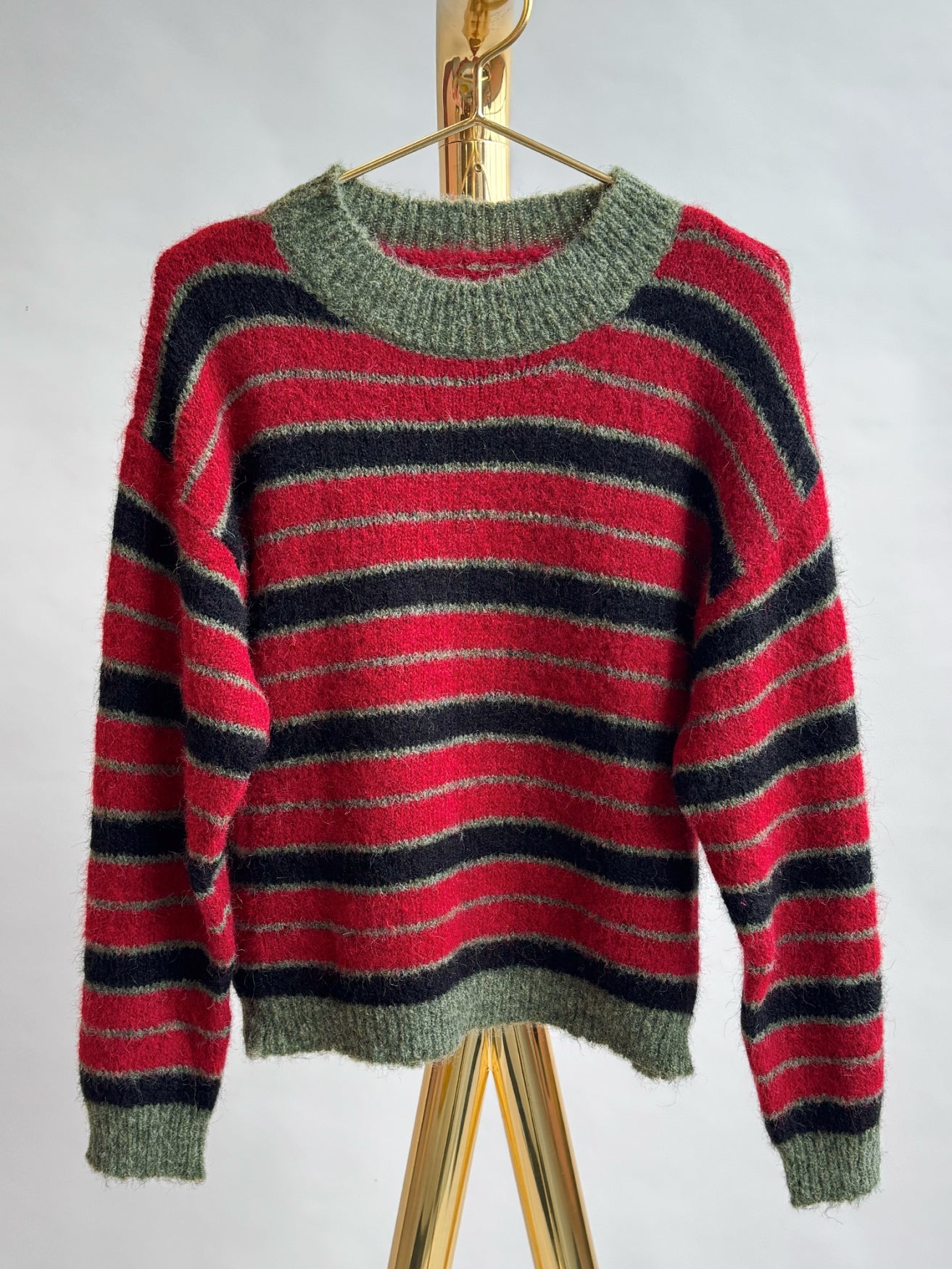 SAMPLE_Knitted sweater Aria | Red – Ydence