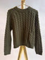 SAMPLE Knitted sweater Benja | Army