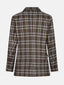 Blazer Novalee | Brown/blue check