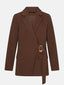 Blazer Shayla | Dark brown