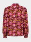 Blouse Alyssa Burgundy flower