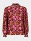 Blouse Alyssa Burgundy flower