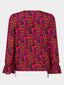 SAMPLE Blouse Eline | Leaf print