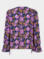 Blouse Eline Navy flower