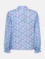 Blouse Alyssa | Turquoise flower