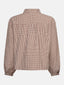 Blouse Brenda | Brown check