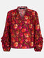 Bluse Ellie | Mehrblumig