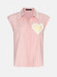 Blouse Emi | Pink check