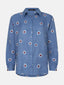 SAMPLE Blouse Gabia | Denim blue