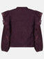 Blouse Gina | Aubergine