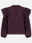 Blouse Gina | Aubergine