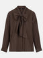 Blouse Haylie | Dark brown