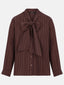Blouse Haylie | Red brown