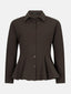Blouse Ilona | Dark brown