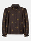 Blouse Jasmijn | Dark brown