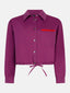 Blouse Kess | Fuchsia purple/red