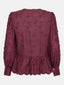 Blouse Marise | Dark cherry