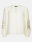 SAMPLE Blouse Rose | Ecru