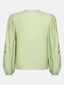 SAMPLE Blouse Rose | Soft green