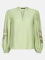 SAMPLE Blouse Rose | Soft green