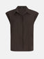 Blouse Sabrina | Dark brown