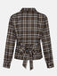 Blouse Tamila | Brown/blue check