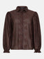 Blouse Victoria | Dark brown