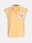 SAMPLE Blouse Emi | Yellow check