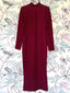 SAMPLE Dress Keet | Burgundy