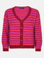 Ginny Cardigan | Fuchsia/red