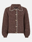 Cardigan Magnolia | Dark brown