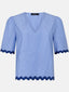 SAMPLE Top Coco long | Blue