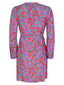 BEISPIEL_Kleid Loa | Türkisfarbene Blume
