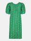 Dress Nora | Green Print