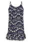 Dress Sylvie | Navy flower