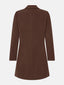 Dress Carmel | Dark brown