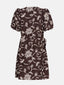 Dress Saphira | Dark brown